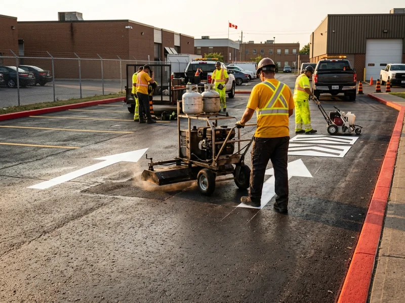 Infrared asphalt pre-heating before thermoplastic arrow installation